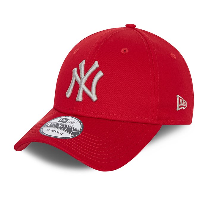 New York Yankees League Essential 9FORTY Lippis Punainen - New Era Lippikset Finland FI-436597
